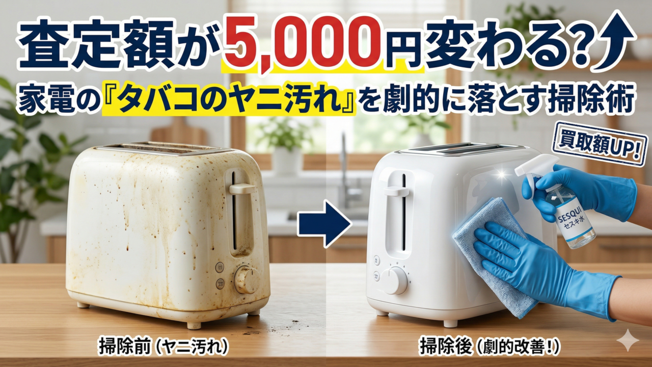 家電 ヤニ 掃除