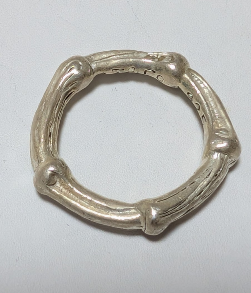 Tiffany & Co. バンブーデザインリング 925 Tiffany & Co 