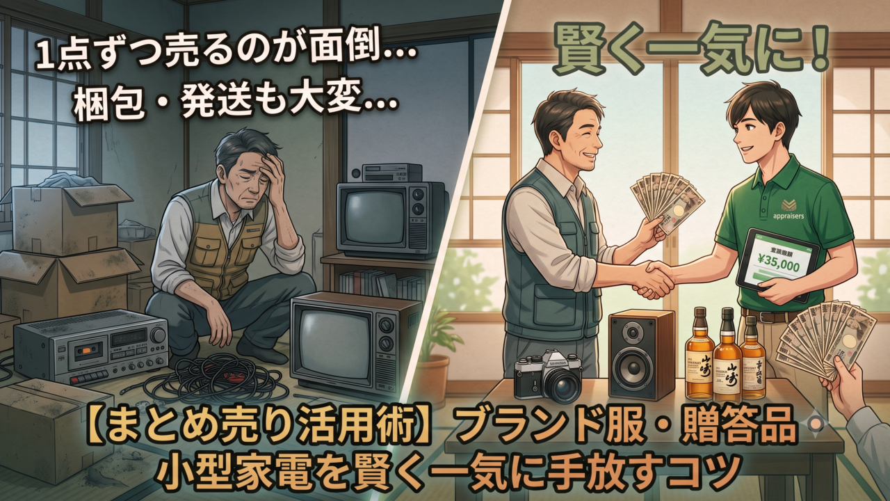 【押し入れに眠る宝物】古くても高値がつく!?お酒・カメラ・オーディオの出張買取活用術 | 出張買取サスエコ