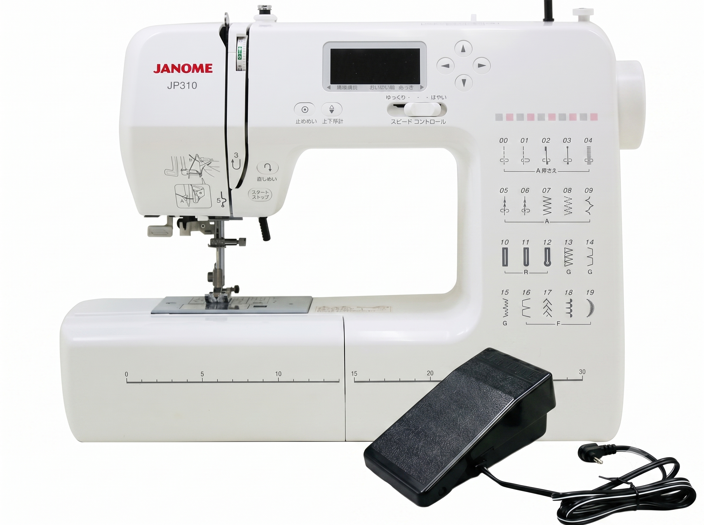 ジャノメ コンピューターミシン JP310 買取参考価格